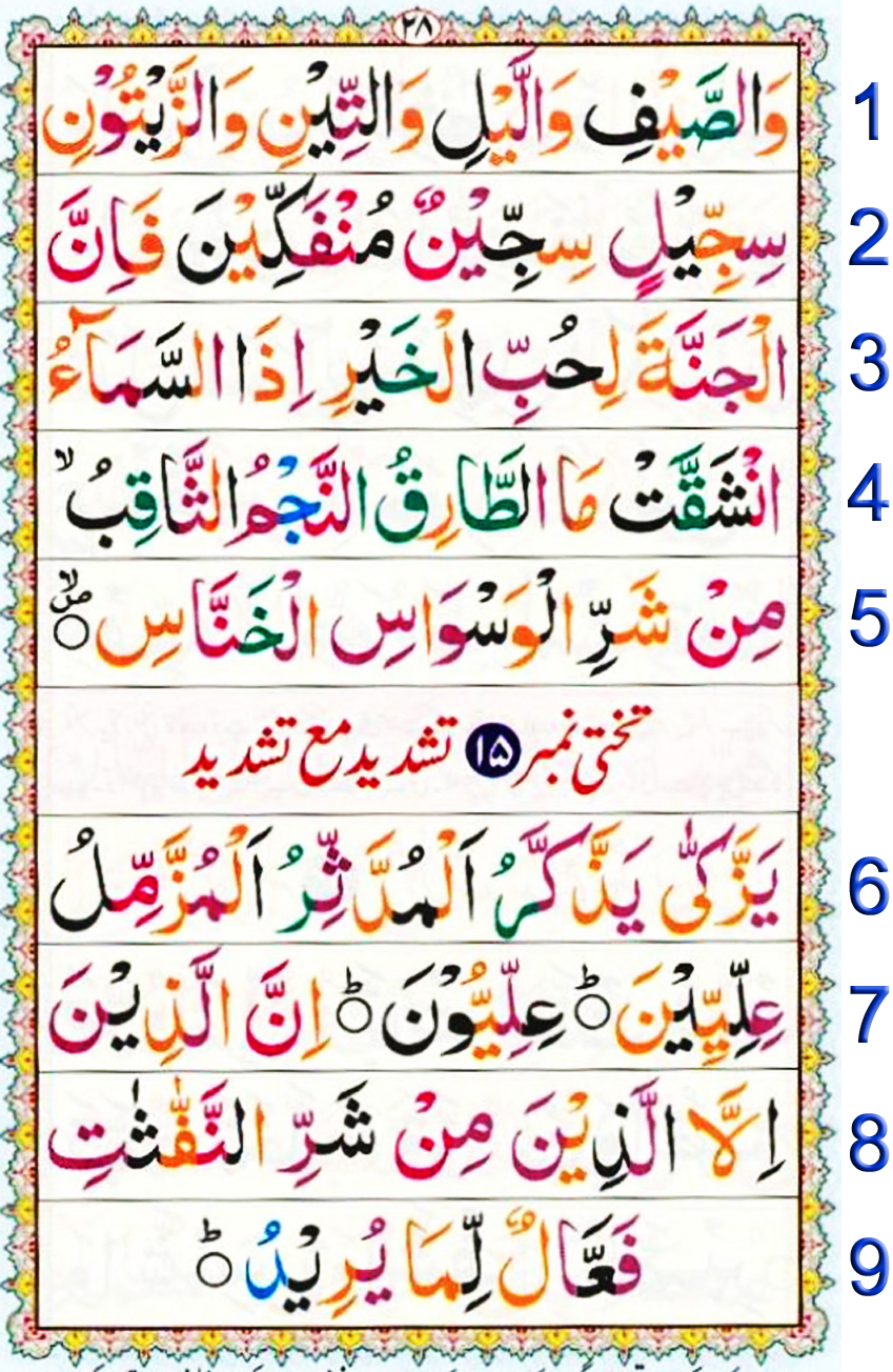 Noorani Qaida Lesson No 27